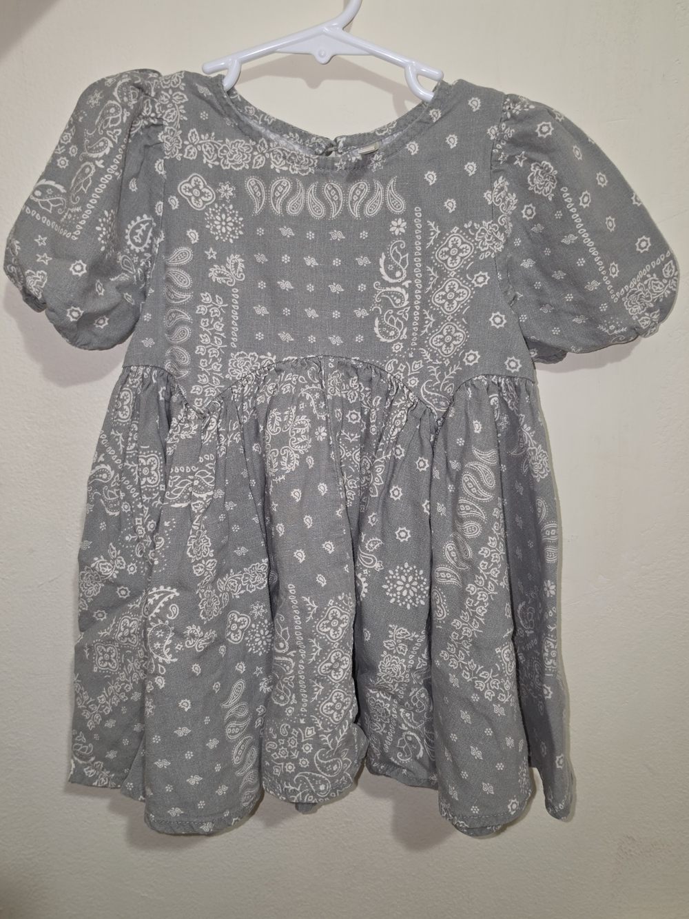 Rylee + Cru Sage Bandana-Print Dress